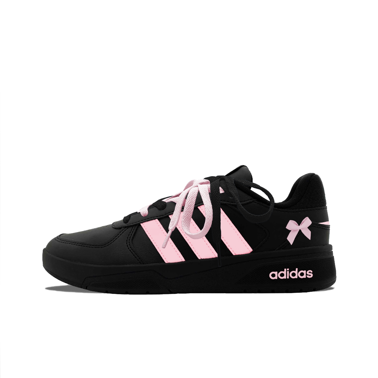 Adidas Neo Courtbeat Pink Love Little Butterfly устойчивые к истиранию низкие кроссовки для скейтбординга Unisex Black Pink
Adidas Neo Courtbeat Pink Love Little Butterfly устойчивые к истиранию низкие кроссовки для скейтбординга Unisex Black Pink