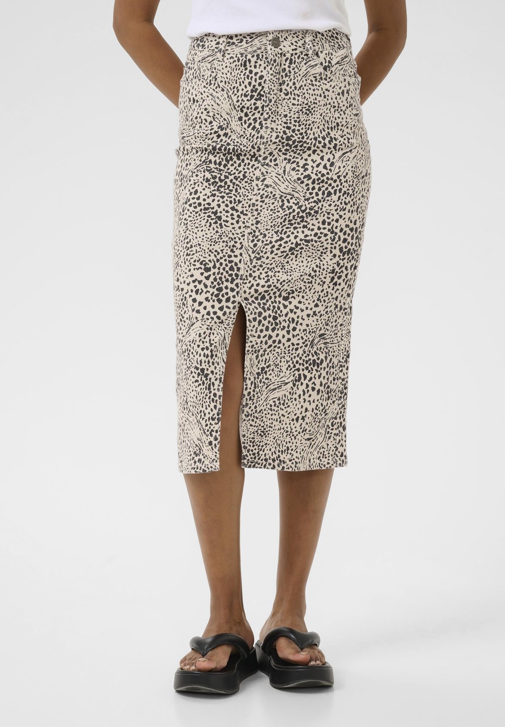 Джинсовая юбка KALISA Kaffe, бежевый
Джинсовая юбка KALISA Kaffe, бежевый