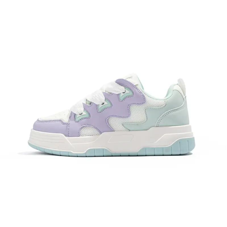 Нескользящие, износостойкие, устойчивые к отскоку низкие детские кроссовки для скейтбординга для подростков Babaya, фиолетовый/зеленый
Нескользящие, износостойкие, устойчивые к отскоку низкие детские кроссовки для скейтбординга для подростков Babaya, фиолетовый/зеленый