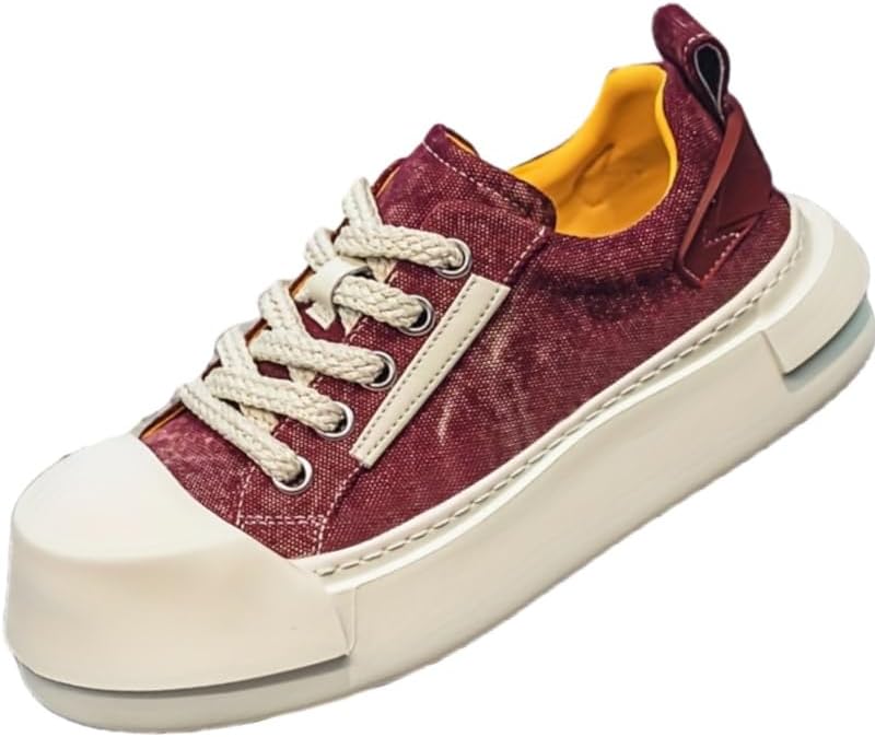 Мужские кроссовки для скейтбординга, для бега и тренировок, модные, повседневные, удобные, легкие и прочные спортивные обувь Clolinde, красный
Мужские кроссовки для скейтбординга, для бега и тренировок, модные, повседневные, удобные, легкие и прочные спортивные обувь Clolinde, красный