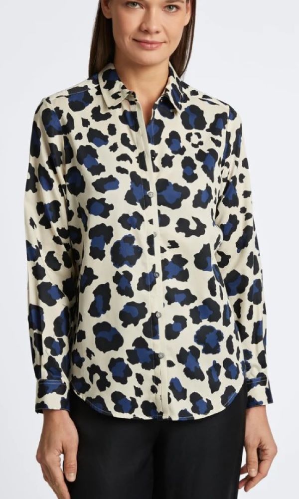 Чарли рубашка без глажки в леопардовом принте Foxcroft
Чарли рубашка без глажки в леопардовом принте Foxcroft