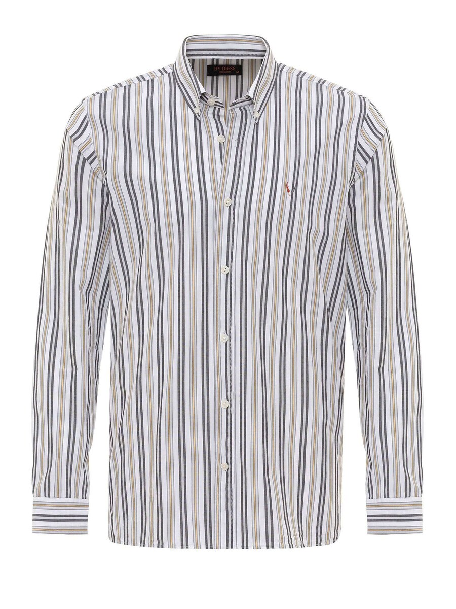 Удобная рубашка на пуговицах By Diess Collection, цвет Anthracite/Light grey
Удобная рубашка на пуговицах By Diess Collection, цвет Anthracite/Light grey