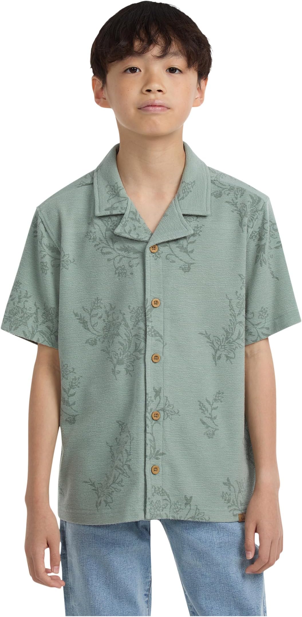 Трикотажный топ с коротким рукавом abercrombie kids, Chinois Green
Трикотажный топ с коротким рукавом abercrombie kids, Chinois Green