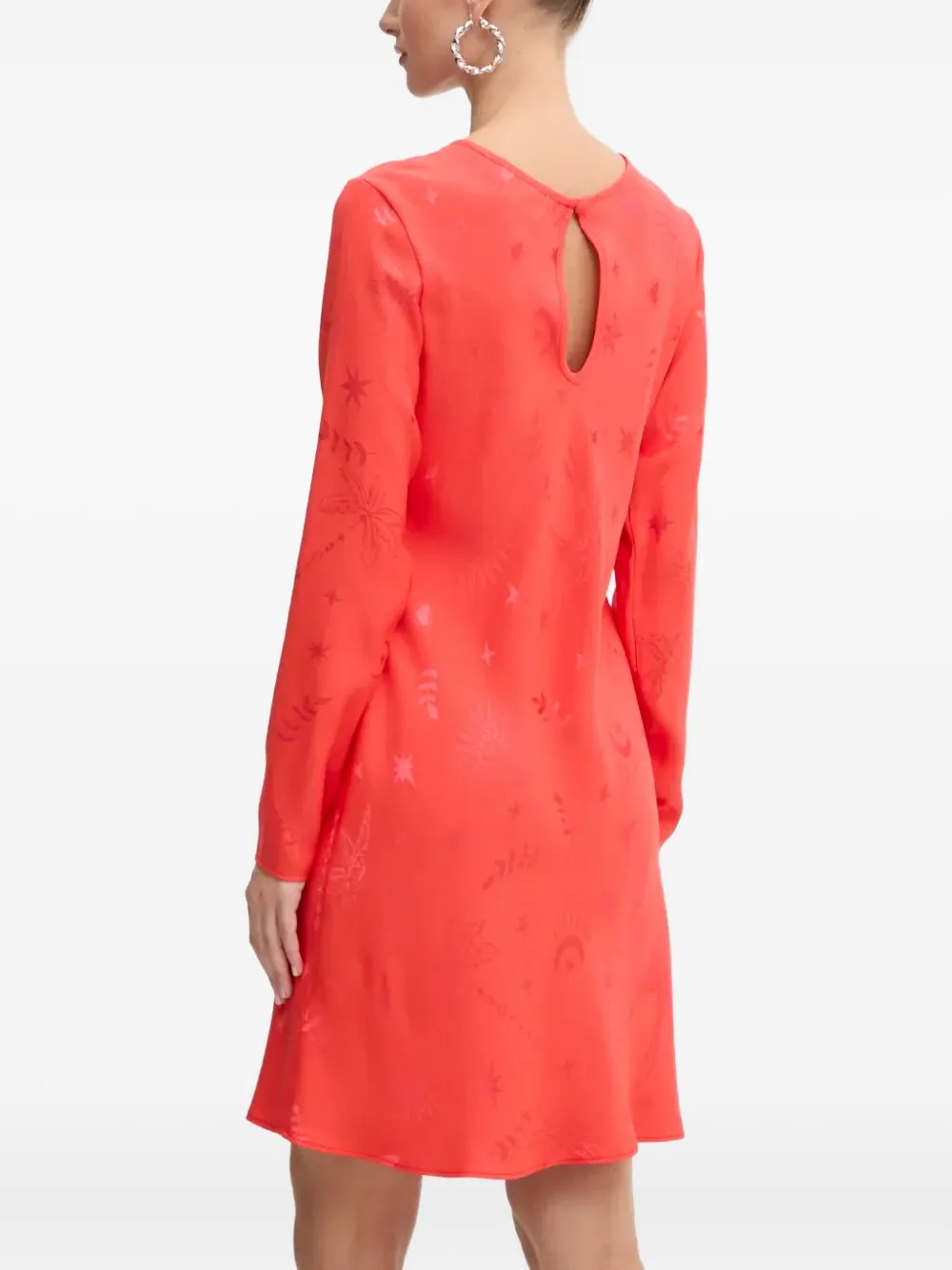 Платье с длинными рукавами и графичным принтом NEVER FULLY DRESSED, красный
Платье с длинными рукавами и графичным принтом NEVER FULLY DRESSED, красный