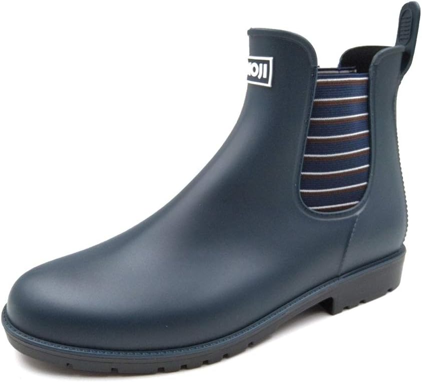 Унисекс резиновые короткие дождевые ботинки Amoji Chelsea на щиколотку 919, темно-синий
Унисекс резиновые короткие дождевые ботинки Amoji Chelsea на щиколотку 919, темно-синий