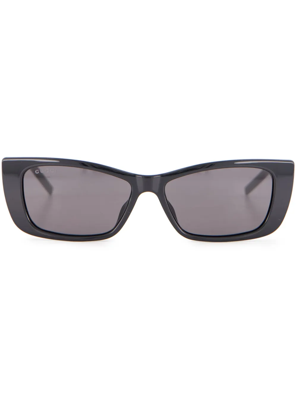 Солнцезащитные очки в прямоугольной оправе Gucci, черный
Солнцезащитные очки в прямоугольной оправе Gucci, черный