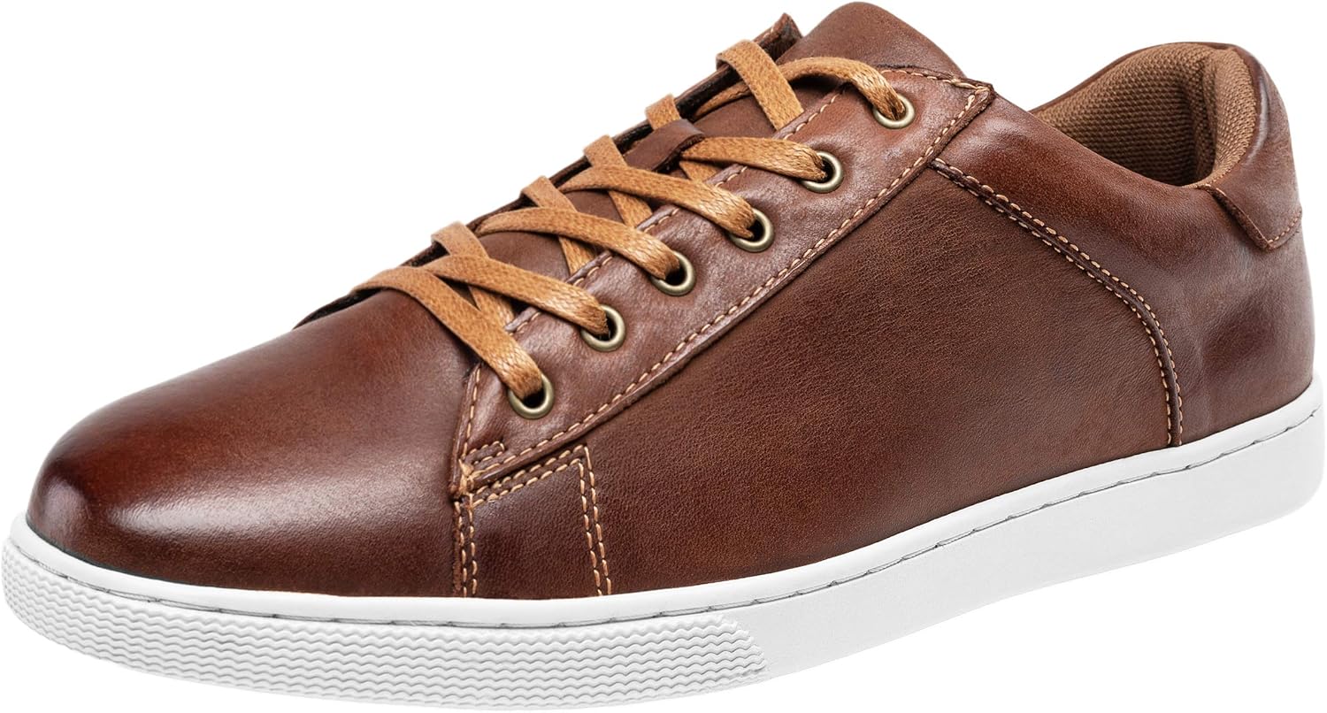 Мужские повседневные кожаные кроссовки Jousen, деловые повседневные туфли для мужчин, дышащие модные кроссовки, коричневый
Мужские повседневные кожаные кроссовки Jousen, деловые повседневные туфли для мужчин, дышащие модные кроссовки, коричневый