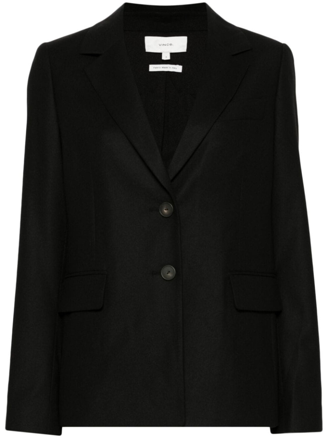 Vince фланелевый блейзер, черный 
Vince фланелевый блейзер, черный