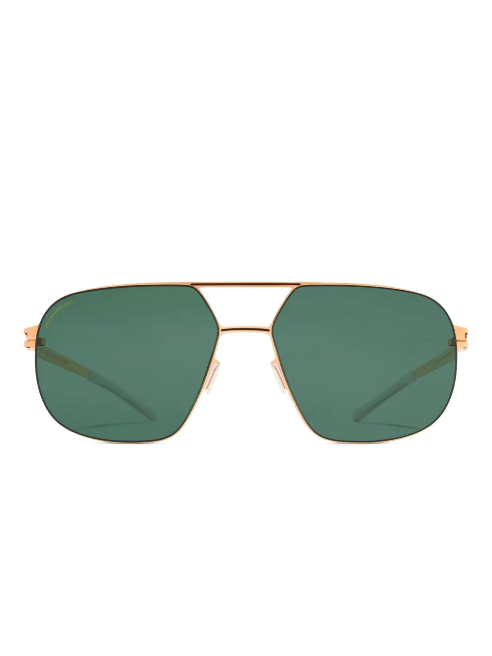 Солнцезащитные очки-пилоты Angus Mykita, золотой 
Солнцезащитные очки-пилоты Angus Mykita, золотой