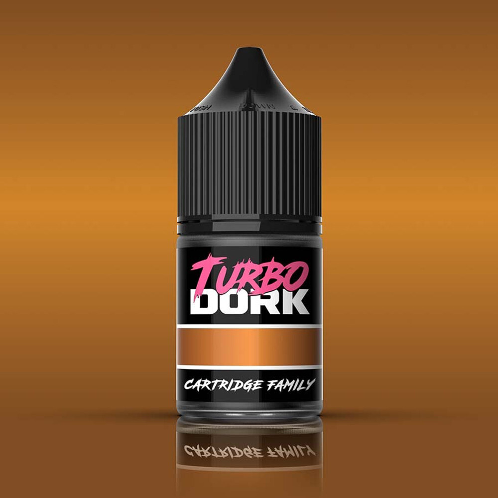Аксессуары Turbo Dork Metallic Acrylic Paint: Cartridge Family (22ml)
Аксессуары Turbo Dork Metallic Acrylic Paint: Cartridge Family (22ml)