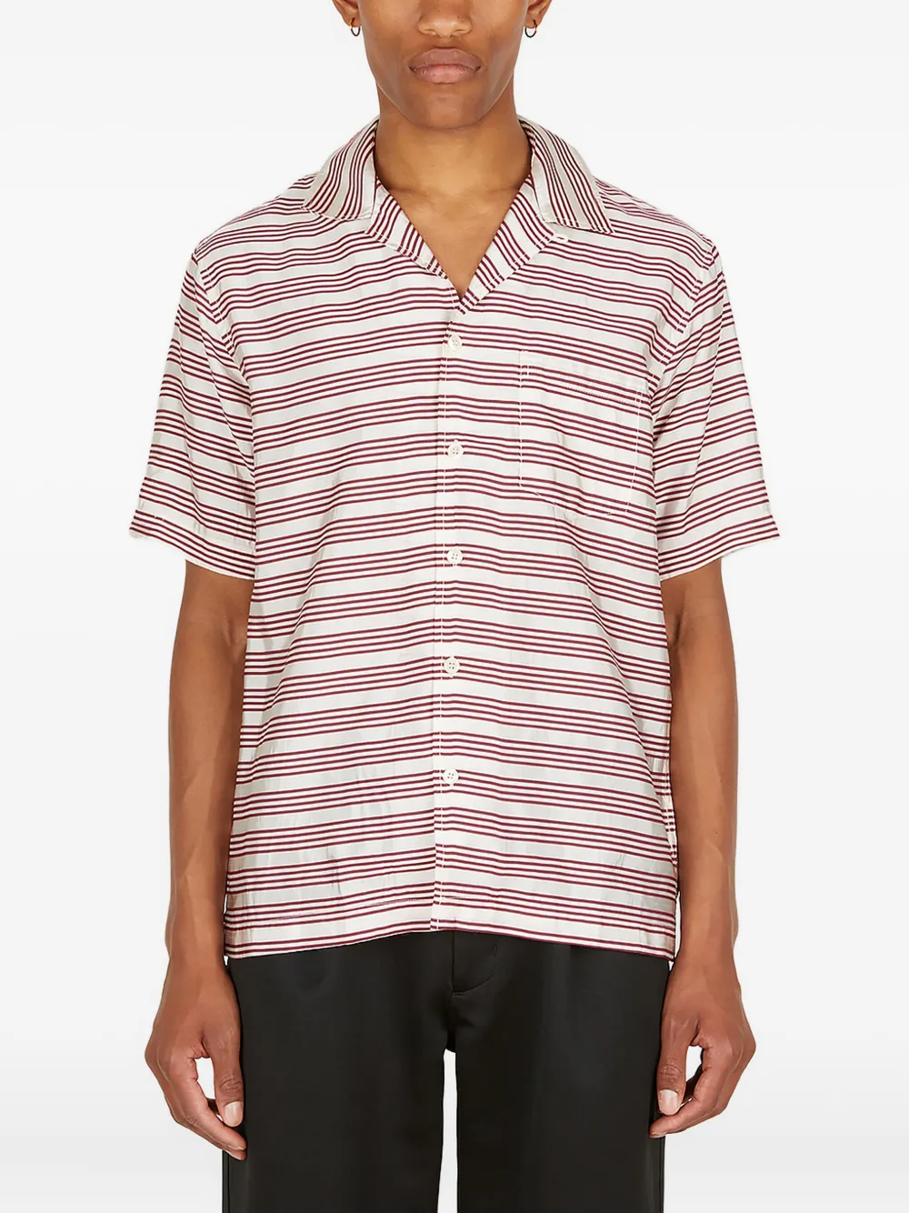 Рубашка в полоску Soulland, красный
Рубашка в полоску Soulland, красный