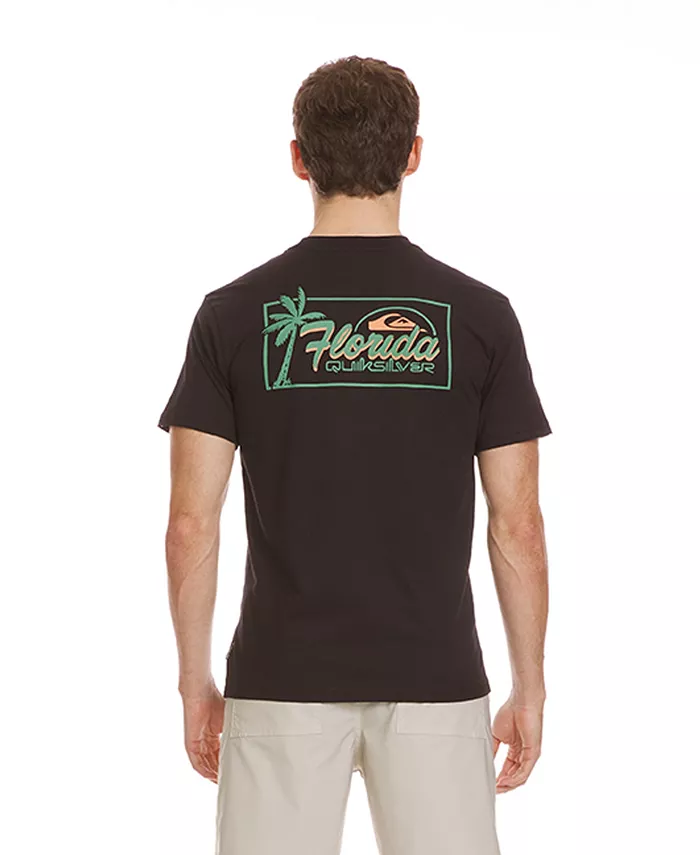 Мужская футболка с коротким рукавом Florida Palm Badge Quiksilver, черный
Мужская футболка с коротким рукавом Florida Palm Badge Quiksilver, черный