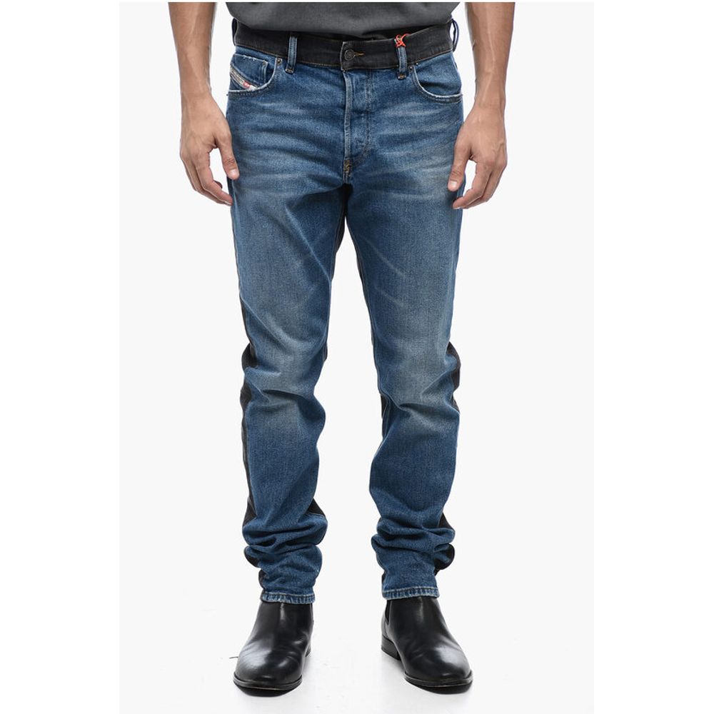 Двухцветный хлопковый деним из джинсовой ткани Diesel, Bicolor
Двухцветный хлопковый деним из джинсовой ткани Diesel, Bicolor