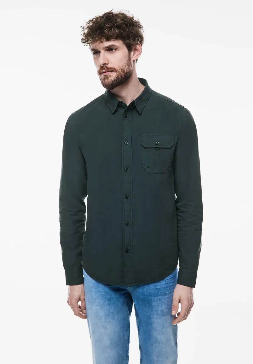 STREET ONE МУЖСКАЯ рубашка с длинными рукавами, из чистого хлопка Street One Men, зеленый
STREET ONE МУЖСКАЯ рубашка с длинными рукавами, из чистого хлопка Street One Men, зеленый