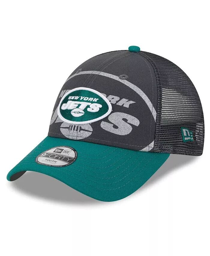 Дошкольный мальчики и девочки графитовый, зеленый New York Jets Reflect 9FORTY регулируемая шапка New Era
Дошкольный мальчики и девочки графитовый, зеленый New York Jets Reflect 9FORTY регулируемая шапка New Era