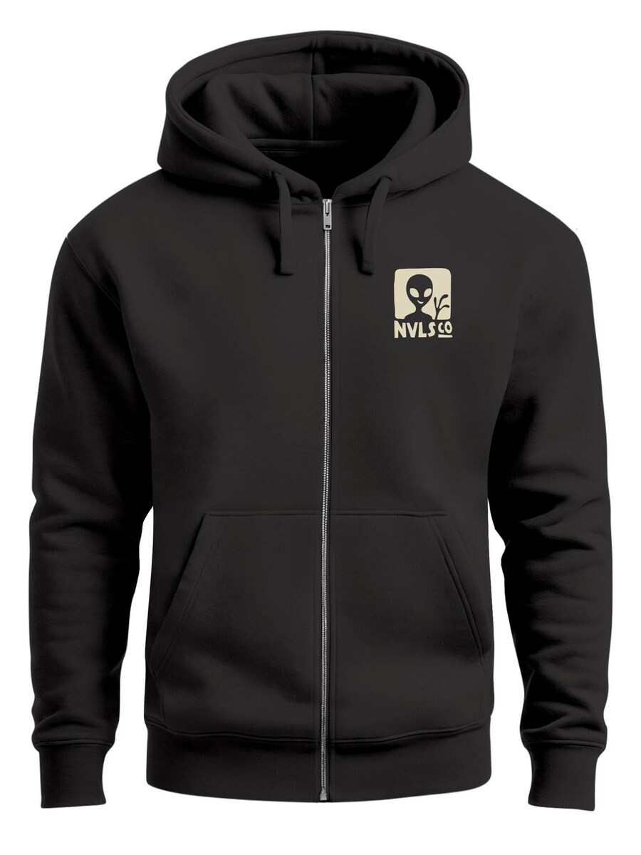 Толстовка с капюшоном на молнии Neverless Ufo Waschbär, черный
Толстовка с капюшоном на молнии Neverless Ufo Waschbär, черный