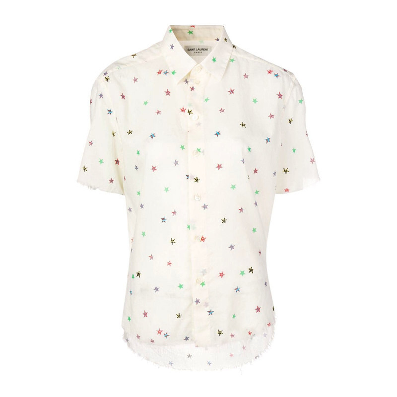 Рубашка женская бежевая Saint Laurent
Рубашка женская бежевая Saint Laurent