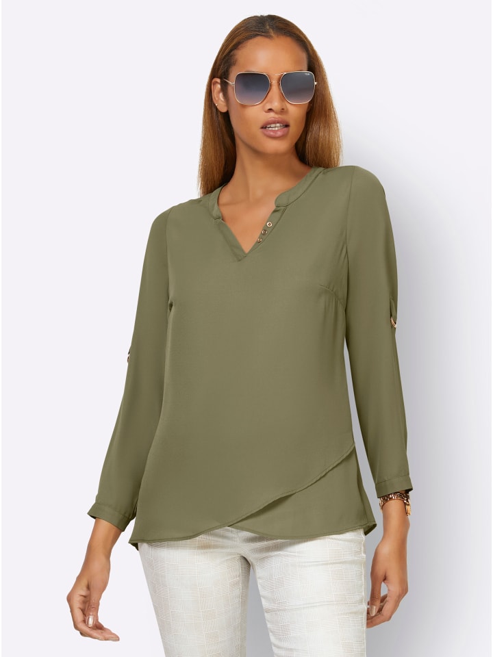 Блузка creation L, хаки
Блузка creation L, хаки