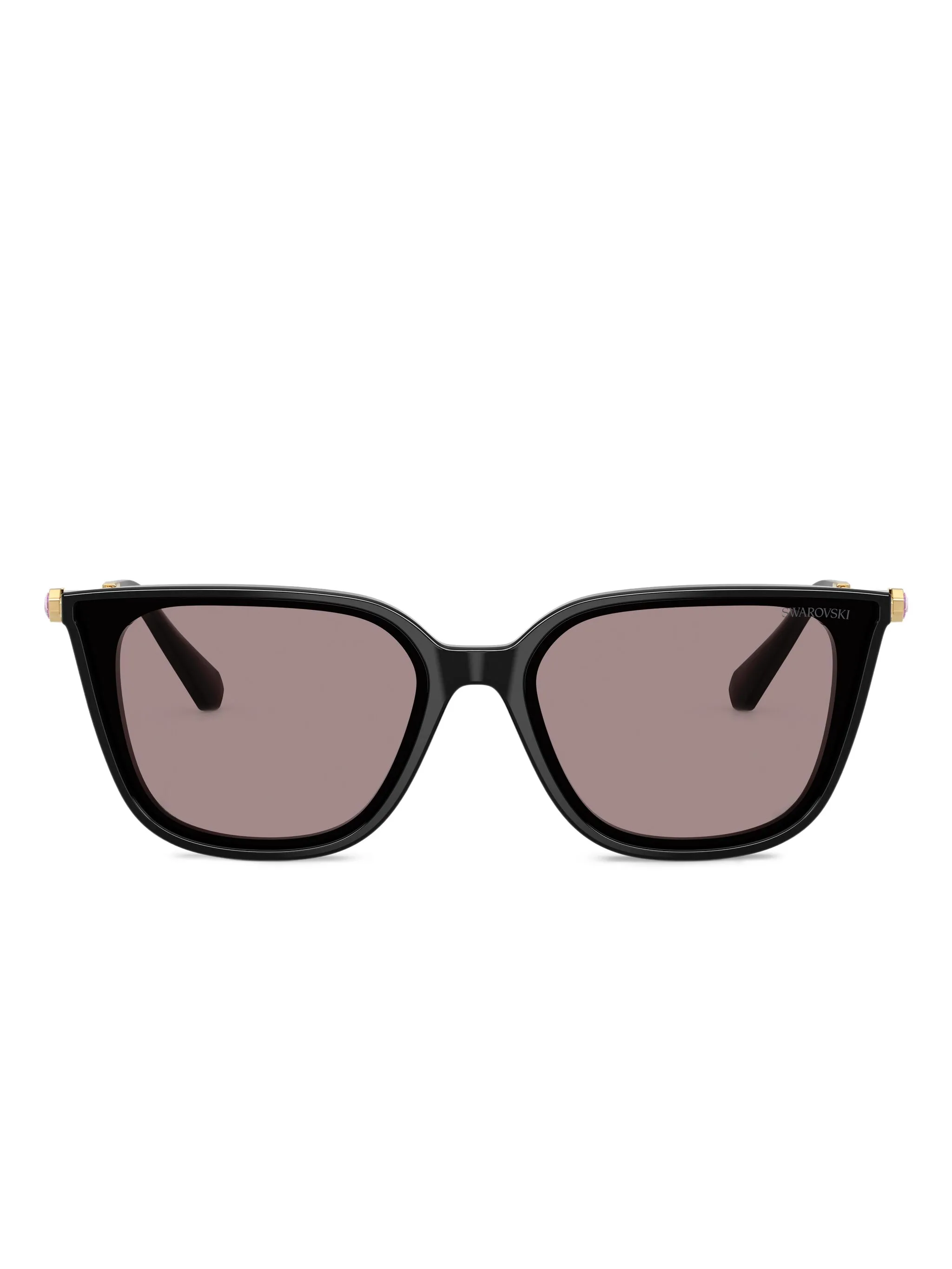 Солнцезащитные очки в квадратной оправе с кристаллами Swarovski Eyewear, черный
Солнцезащитные очки в квадратной оправе с кристаллами Swarovski Eyewear, черный