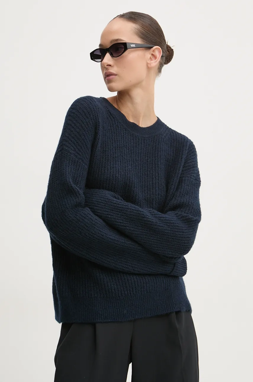 Свитер из смесовой шерсти Superdry, темно-синий
Свитер из смесовой шерсти Superdry, темно-синий