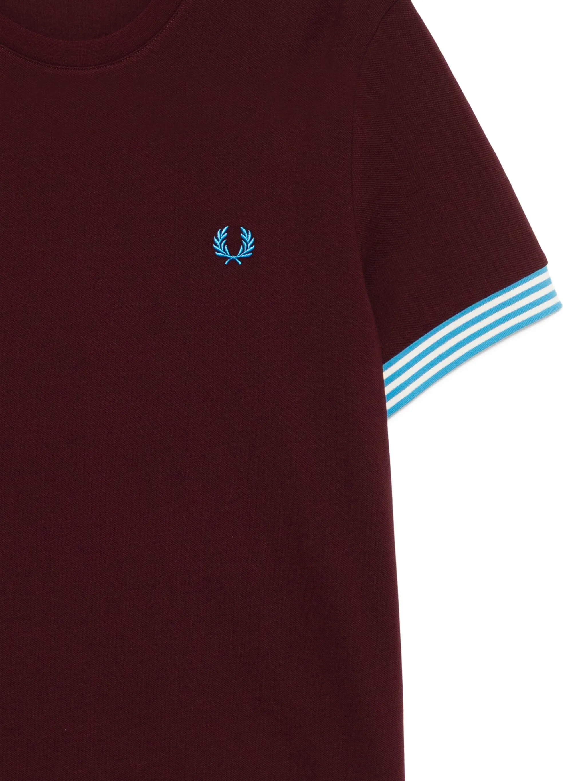 Футболка с отделкой в полоску Fred Perry, красный
Футболка с отделкой в полоску Fred Perry, красный