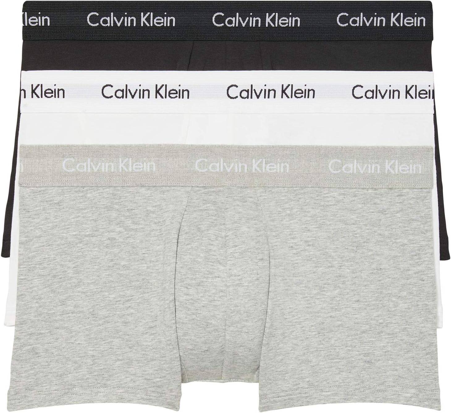 Calvin Klein Men's No Yoke, White, Black, Grey Heather
Calvin Klein Men's No Yoke, White, Black, Grey Heather