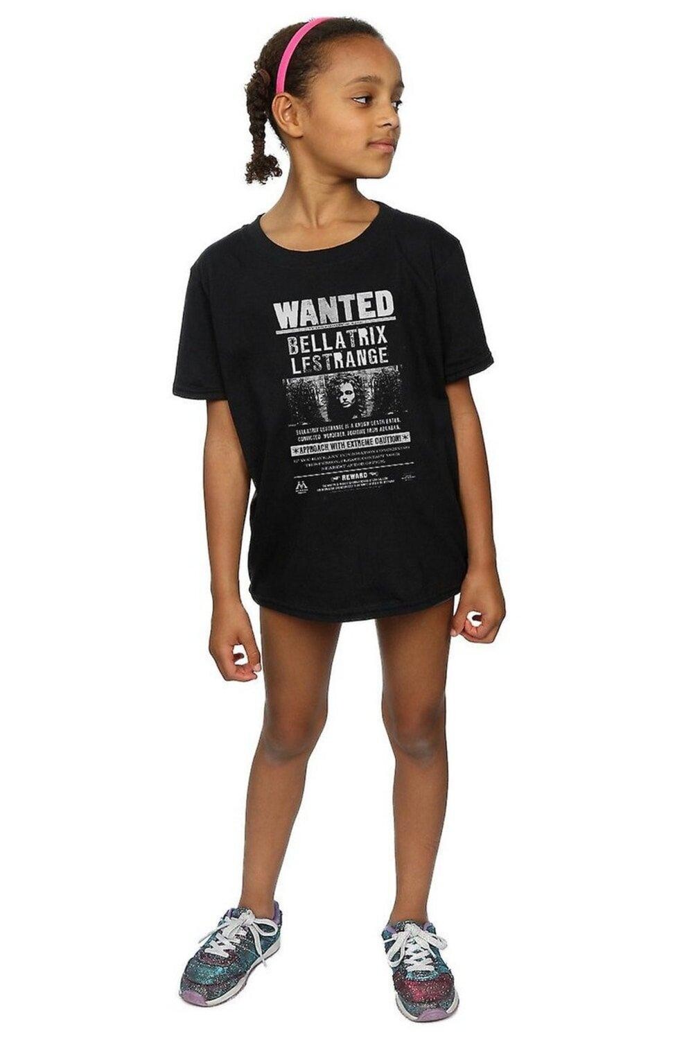 Хлопковая футболка с плакатом «Разыскивается Беллатриса Лестрейндж» Harry Potter, черный
Хлопковая футболка с плакатом «Разыскивается Беллатриса Лестрейндж» Harry Potter, черный