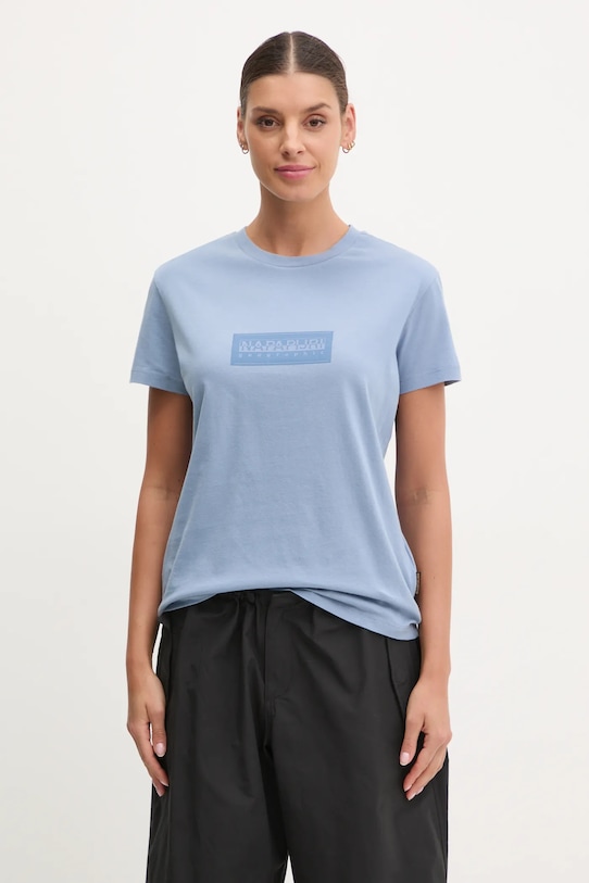 Футболка хлопковая S-Box Napapijri, синий
Футболка хлопковая S-Box Napapijri, синий