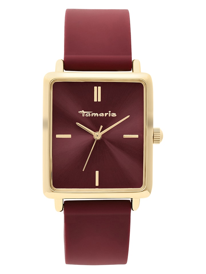 Tamaris Кварцевые часы в бордово-золотом цвете
Tamaris Кварцевые часы в бордово-золотом цвете