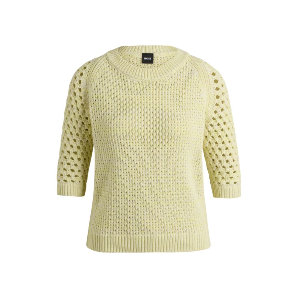 Свитер с комбинированной вязкой BOSS, Patterned
Свитер с комбинированной вязкой BOSS, Patterned