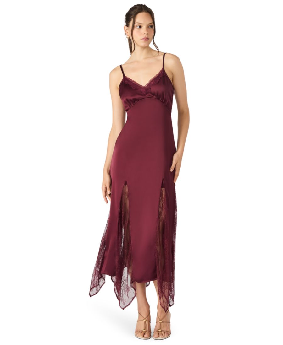 Женское кружевное платье миди без рукавов Delia Steve Madden, Wine
Женское кружевное платье миди без рукавов Delia Steve Madden, Wine