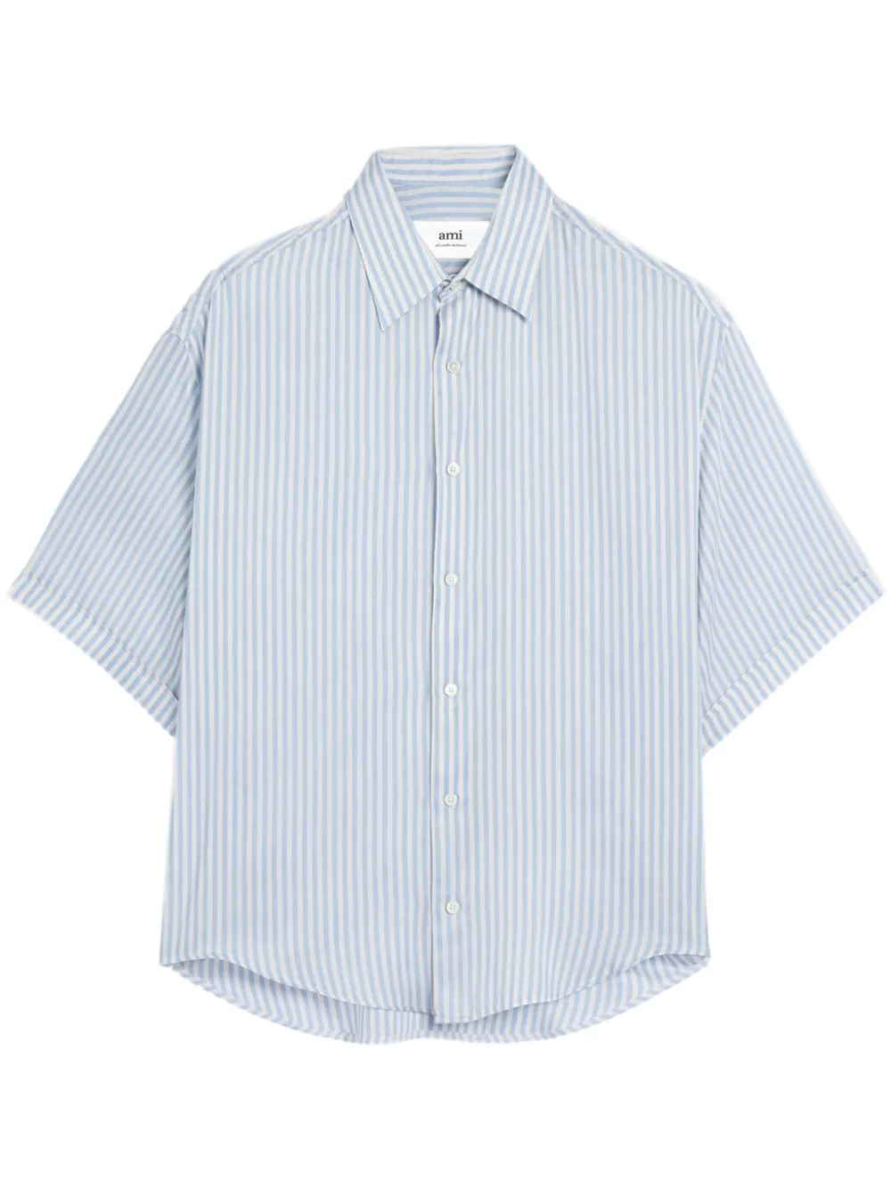 Рубашка с вышивкой Ami de Coeur AMI Paris, синий
Рубашка с вышивкой Ami de Coeur AMI Paris, синий