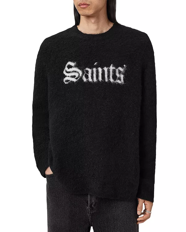 Свитер команды "Сэйнтс" Allsaints, черный
Свитер команды "Сэйнтс" Allsaints, черный