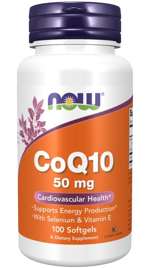 Now Foods, CoQ10 50 мг - Коэнзим Q10 50 мг с витамином Е + селен, Добавка , 100 капсул
Now Foods, CoQ10 50 мг - Коэнзим Q10 50 мг с витамином Е + селен, Добавка , 100 капсул
