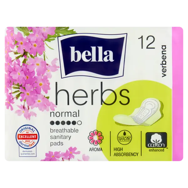 Гигиенические прокладки, 12 шт./1 упаковка. Bella Herbs verbena
Гигиенические прокладки, 12 шт./1 упаковка. Bella Herbs verbena