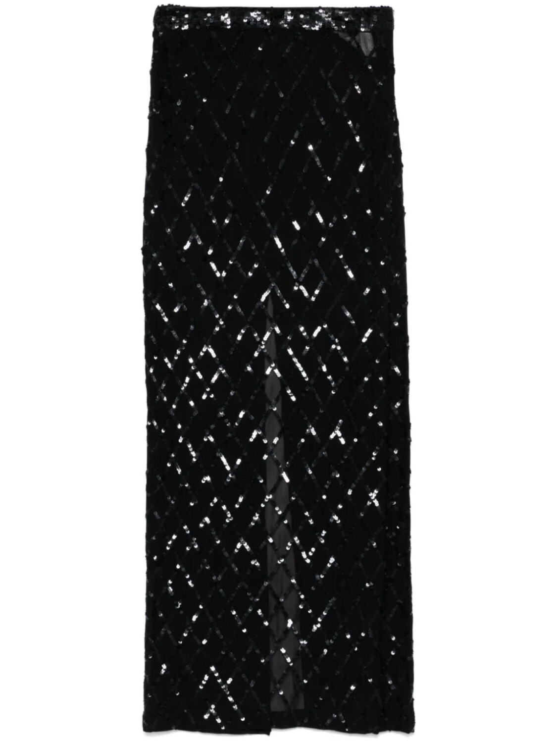 P.A.R.O.S.H. юбка макси с пайетками, черный
P.A.R.O.S.H. юбка макси с пайетками, черный