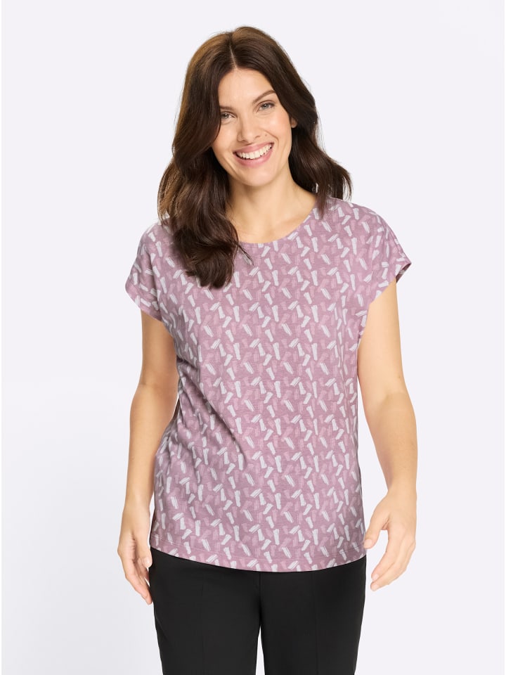 Sieh an! Футболка с короткими рукавами, с принтом в сиренево-бежевых тонах, Бежевый, Sieh an! Футболка с короткими рукавами, с принтом в сиренево-бежевых тонах
Sieh an! Футболка с короткими рукавами, с принтом в сиренево-бежевых тонах, Бежевый, Sieh an! Футболка с короткими рукавами, с принтом в сиренево-бежевых тонах