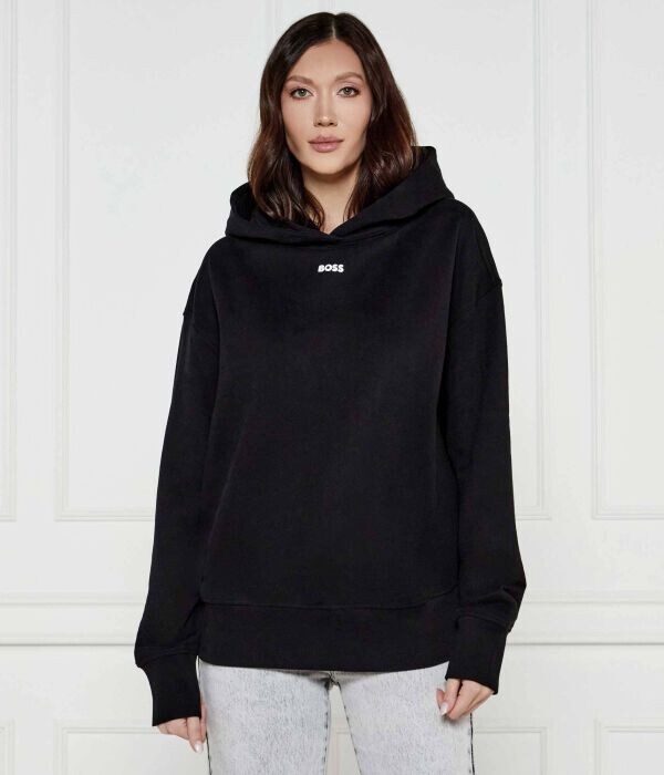 Толстовка женская Boss Orange свободного кроя, черный
Толстовка женская Boss Orange свободного кроя, черный