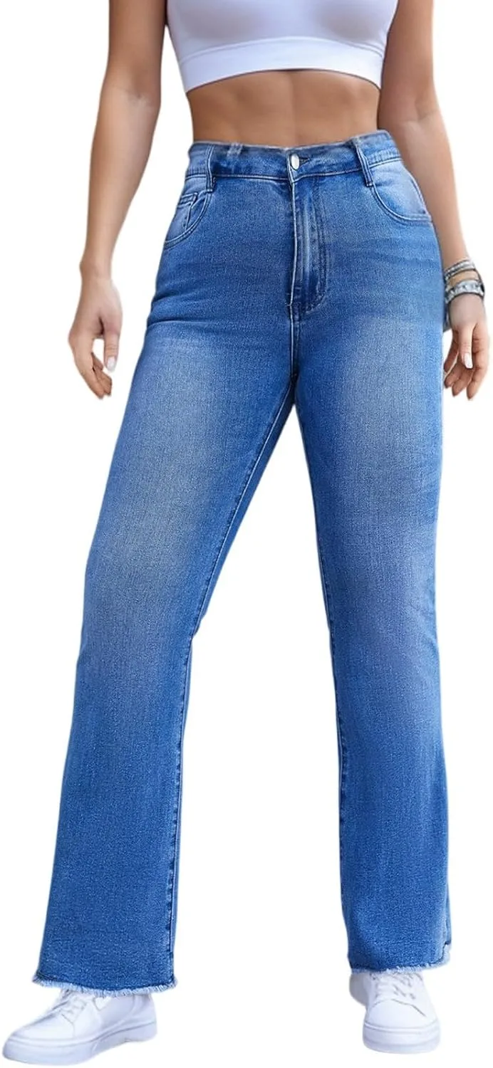 Джинсы Bootcut для женщин High Waisted Stretchy с карманами HswsEJ
Джинсы Bootcut для женщин High Waisted Stretchy с карманами HswsEJ