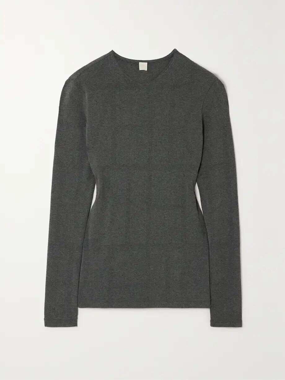 Жаккардовый топ Toteme, темно-серый
Жаккардовый топ Toteme, темно-серый