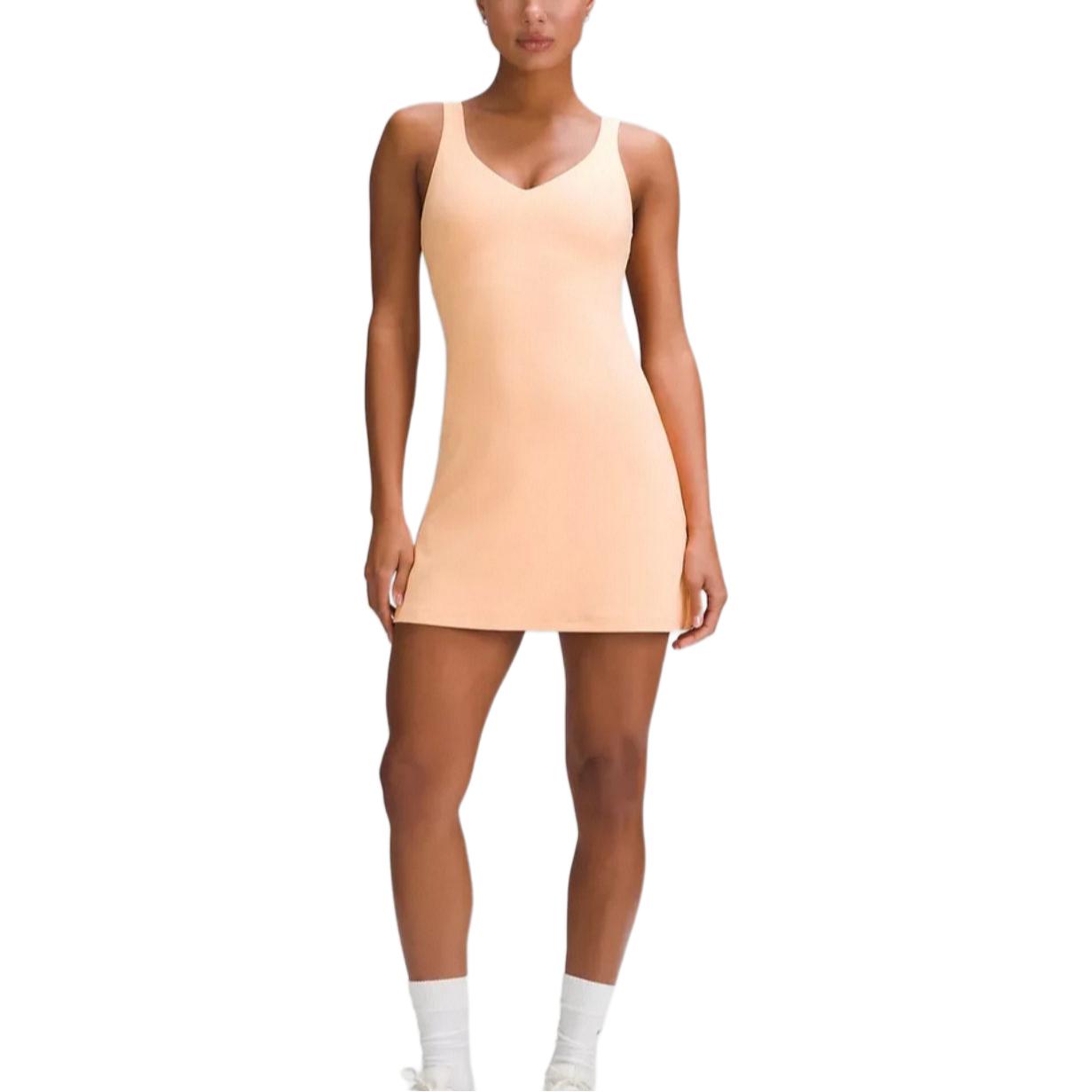 Платье-комбинация Align Lululemon, персиковый
Платье-комбинация Align Lululemon, персиковый