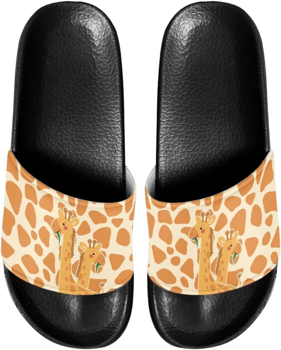Сандалии-шлепанцы для мужчин и женщин, с открытым носком, удобные пляжные шлепанцы на плоской подошве Judentidos, Cute Giraffe
Сандалии-шлепанцы для мужчин и женщин, с открытым носком, удобные пляжные шлепанцы на плоской подошве Judentidos, Cute Giraffe