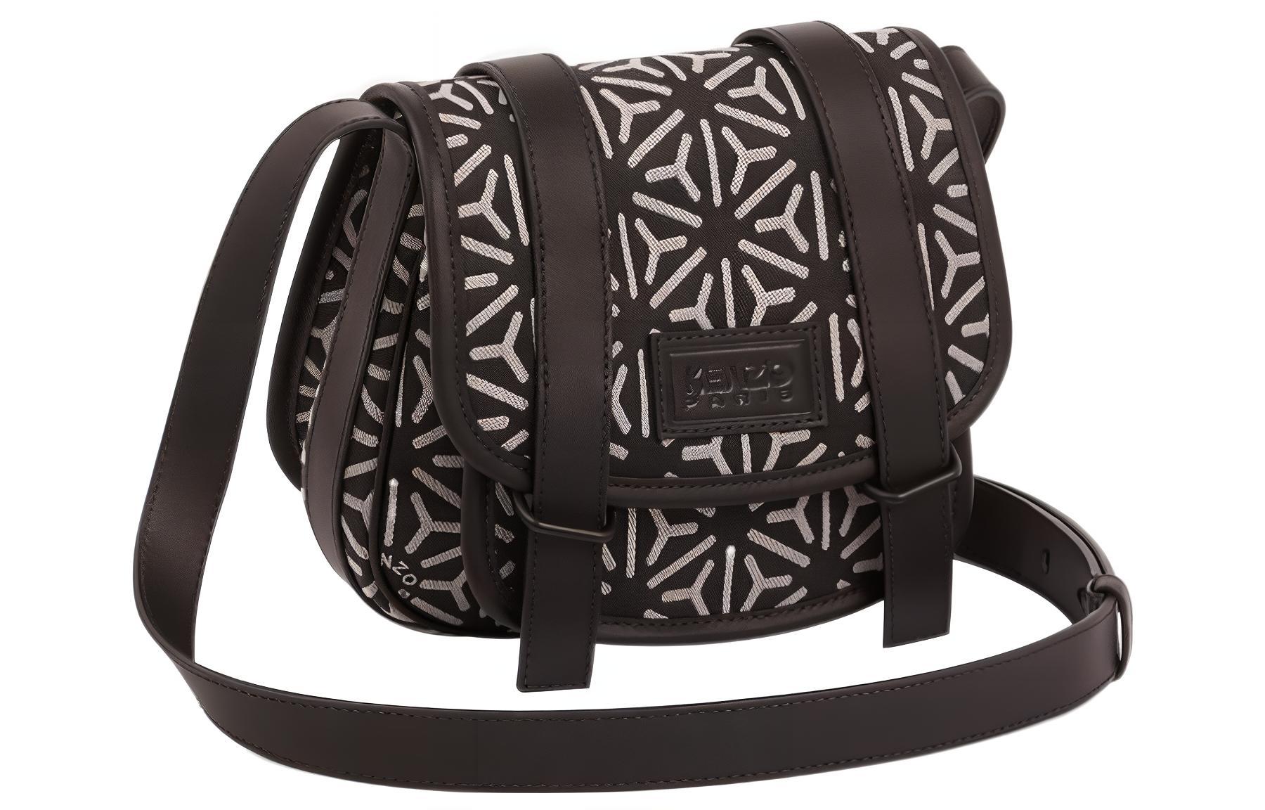 KENZO Хлопковая с полиэстером сумка-сэдл мессенджер через плечо кроссбоди малого размера женская черная
KENZO Хлопковая с полиэстером сумка-сэдл мессенджер через плечо кроссбоди малого размера женская черная