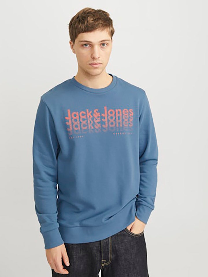 Толстовка Jack & Jones, синий 
Толстовка Jack & Jones, синий