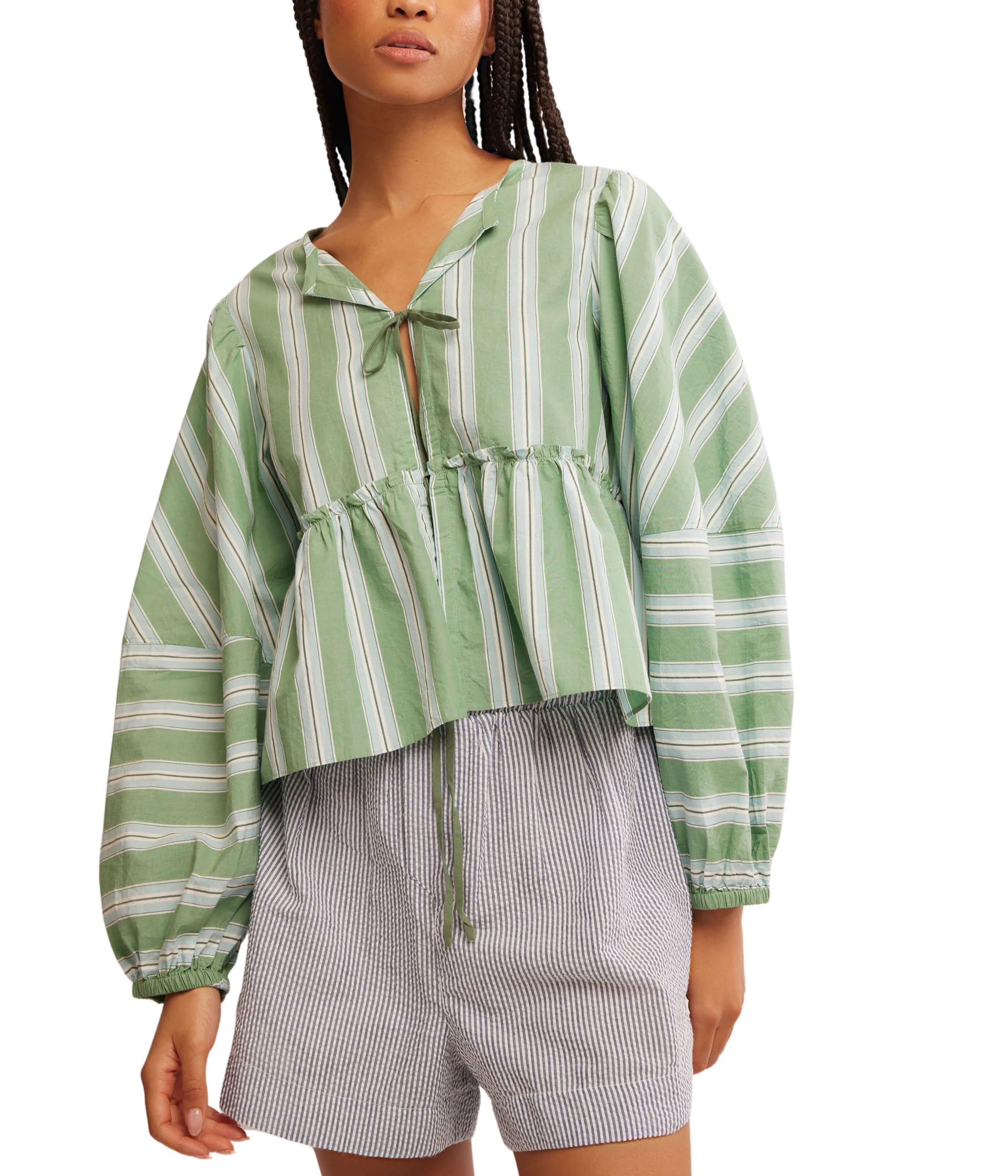 Блуза Free People Brunch Babe Blouse, цвет White Spruce Combo
Блуза Free People Brunch Babe Blouse, цвет White Spruce Combo