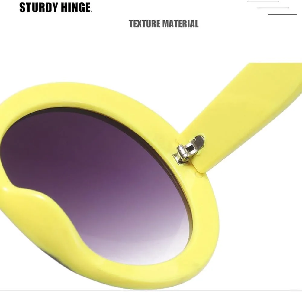 Винтажные большие круглые солнцезащитные очки для женщин, коричневый градиент, увеличенного размера, модные, с зеркальными линзами и прозрачными линзами HYYZZC, C8
Винтажные большие круглые солнцезащитные очки для женщин, коричневый градиент, увеличенного размера, модные, с зеркальными линзами и прозрачными линзами HYYZZC, C8