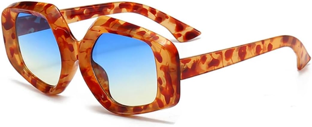 Модные солнцезащитные очки «кошачий глаз» с градиентным переходом цвета для женщин и мужчин, защита от УФ-излучения UV400, ретро-леопардовый принт TVTBBVV, Amber Blue Yellow
Модные солнцезащитные очки «кошачий глаз» с градиентным переходом цвета для женщин и мужчин, защита от УФ-излучения UV400, ретро-леопардовый принт TVTBBVV, Amber Blue Yellow