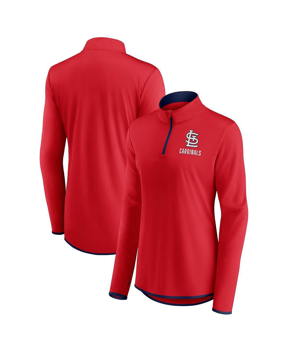 Женская фирменная красная куртка St. Louis Cardinals Worth The Drive с молнией четверти Fanatics, красный
Женская фирменная красная куртка St. Louis Cardinals Worth The Drive с молнией четверти Fanatics, красный