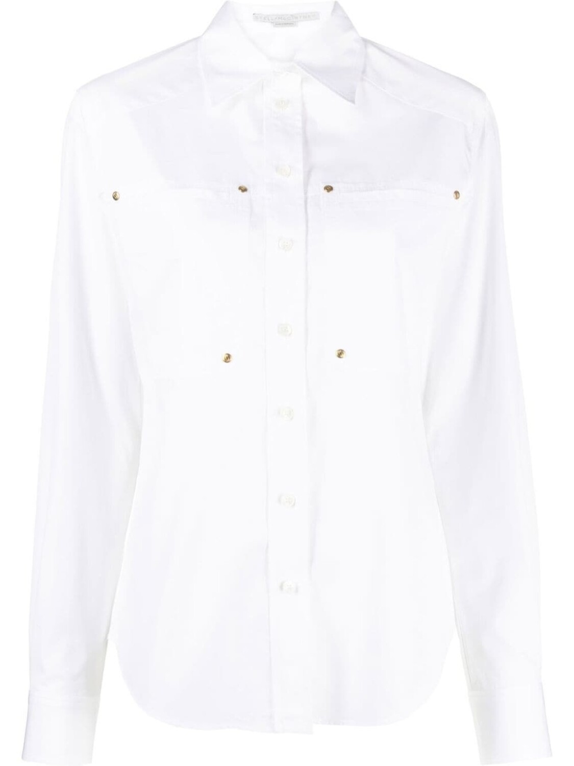 Stella McCartney рубашка с накладными карманами, белый
Stella McCartney рубашка с накладными карманами, белый