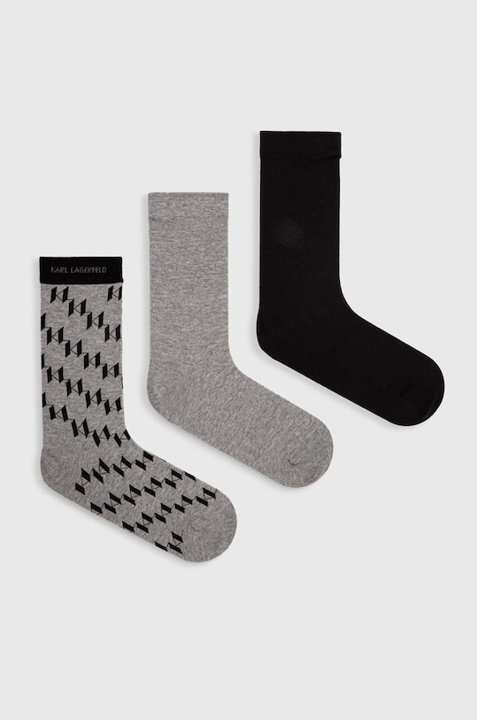 Носки K/MONOGRAM 3 пары Karl Lagerfeld, серый
Носки K/MONOGRAM 3 пары Karl Lagerfeld, серый